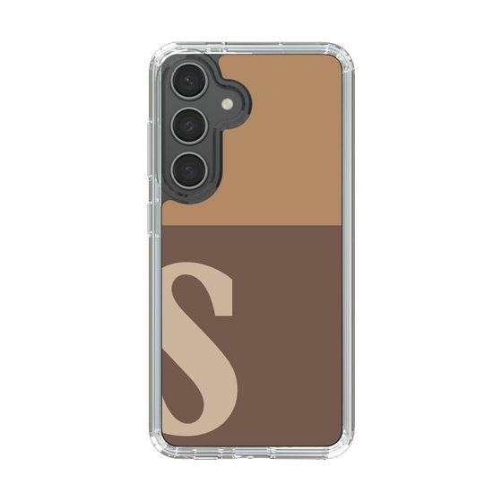 Slim Protection Case［ Original - initial two tone - S brown ］