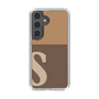 Slim Protection Case［ Original - initial two tone - S brown ］