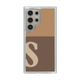 Slim Protection Case［ Original - initial two tone - S brown ］