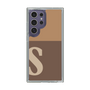 Slim Protection Case［ Original - initial two tone - S brown ］