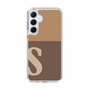 Slim Protection Case［ オリジナル - initial two tone - S brown ］