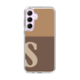 Slim Protection Case［ オリジナル - initial two tone - S brown ］