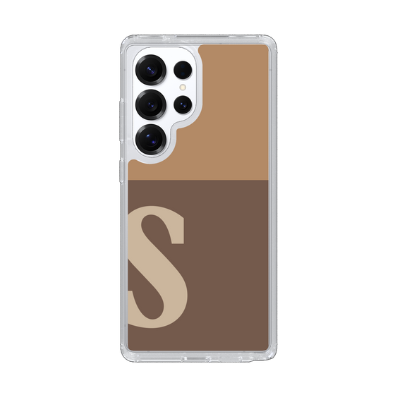 Slim Protection Case［ Original - initial two tone - S brown ］