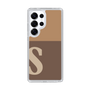 Slim Protection Case［ Original - initial two tone - S brown ］