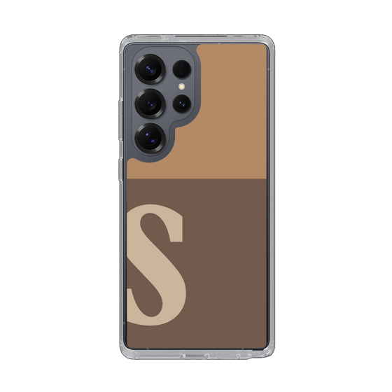 Slim Protection Case［ Original - initial two tone - S brown ］