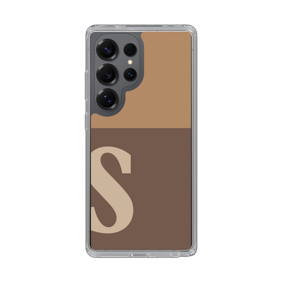Slim Protection Case［ Original - initial two tone - S brown ］