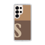 Slim Protection Case［ Original - initial two tone - S brown ］