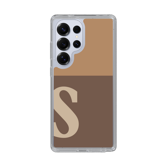 Slim Protection Case［ Original - initial two tone - S brown ］