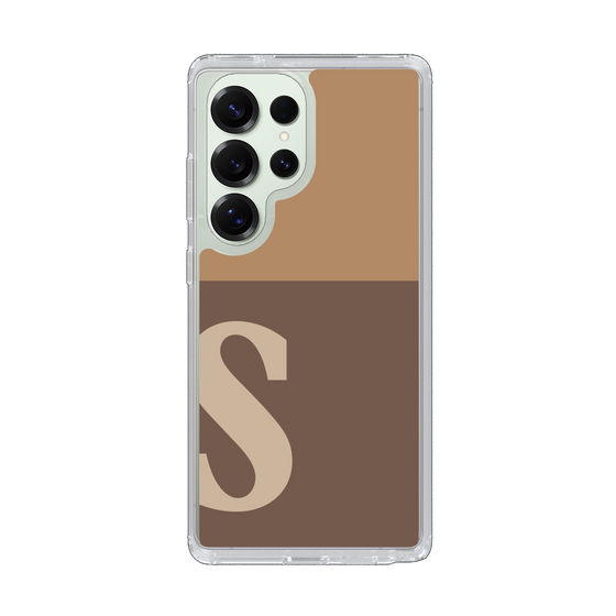 Slim Protection Case［ Original - initial two tone - S brown ］
