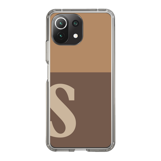 Slim Protection Case［ Original - initial two tone - S brown ］