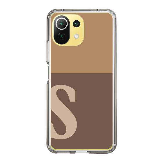 Slim Protection Case［ Original - initial two tone - S brown ］