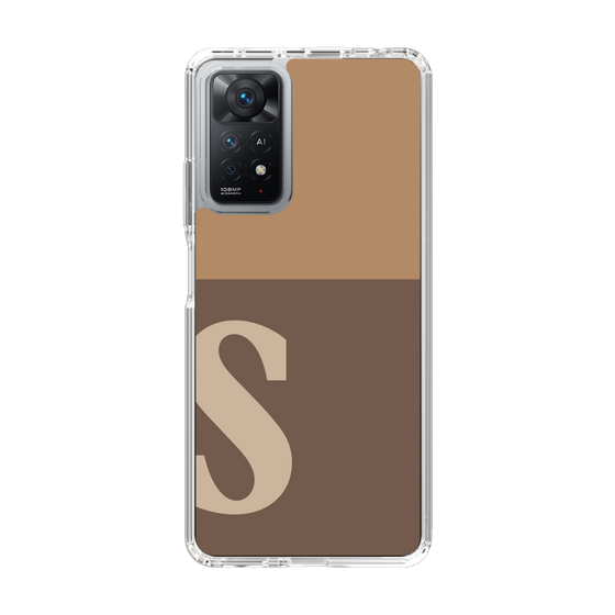 Slim Protection Case［ Original - initial two tone - S brown ］
