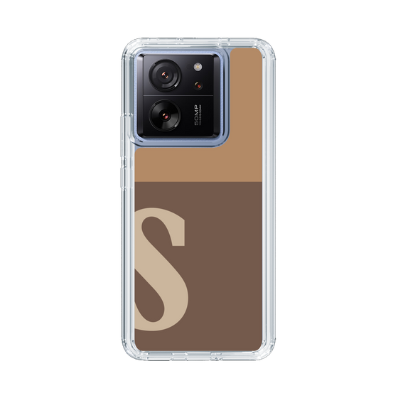 Slim Protection Case［ Original - initial two tone - S brown ］