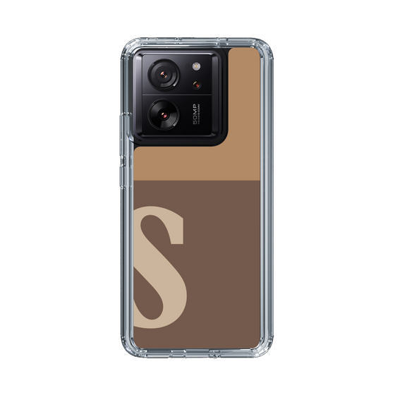 Slim Protection Case［ Original - initial two tone - S brown ］