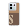 Slim Protection Case［ Original - initial two tone - S brown ］