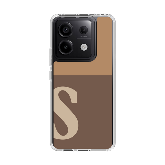Slim Protection Case［ Original - initial two tone - S brown ］