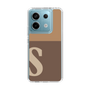 Slim Protection Case［ Original - initial two tone - S brown ］