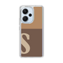 Slim Protection Case［ Original - initial two tone - S brown ］