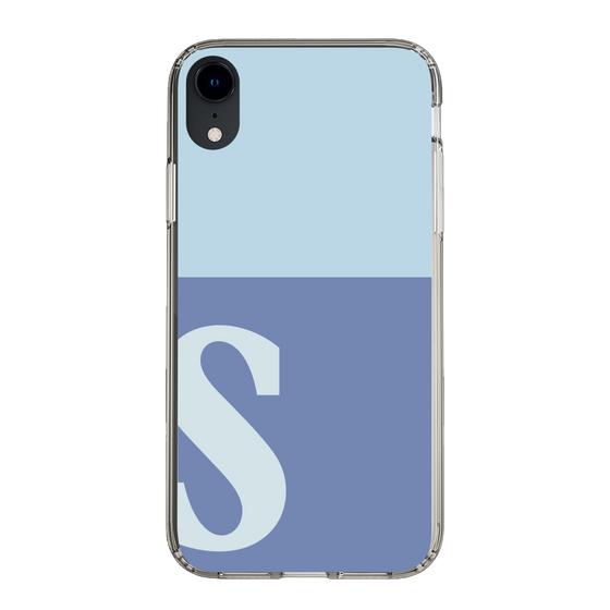 Slim Protection Case［ Original - initial two tone - S blue ］