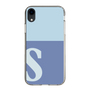 Slim Protection Case［ Original - initial two tone - S blue ］