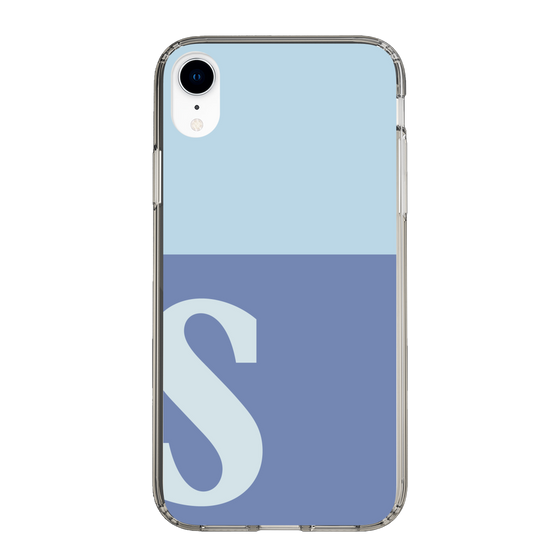 Slim Protection Case［ Original - initial two tone - S blue ］