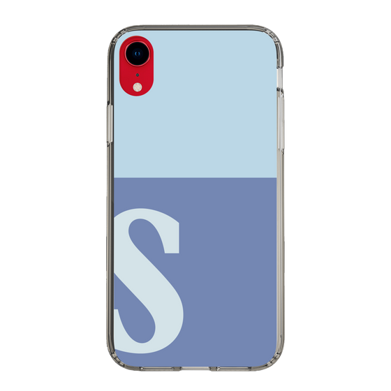Slim Protection Case［ Original - initial two tone - S blue ］