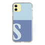 Slim Protection Case［ Original - initial two tone - S blue ］