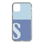 Slim Protection Case［ Original - initial two tone - S blue ］