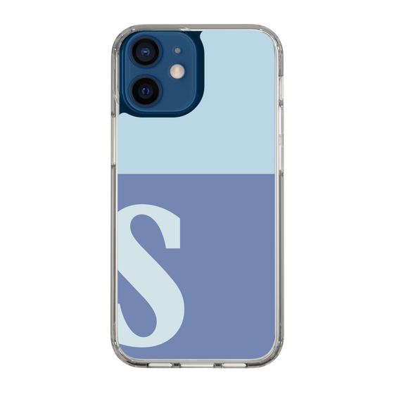 Slim Protection Case［ Original - initial two tone - S blue ］