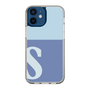 Slim Protection Case［ Original - initial two tone - S blue ］
