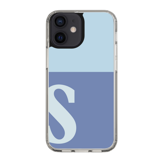 Slim Protection Case［ Original - initial two tone - S blue ］