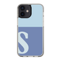 Slim Protection Case［ Original - initial two tone - S blue ］