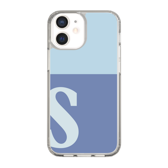 Slim Protection Case［ Original - initial two tone - S blue ］