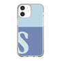 Slim Protection Case［ Original - initial two tone - S blue ］