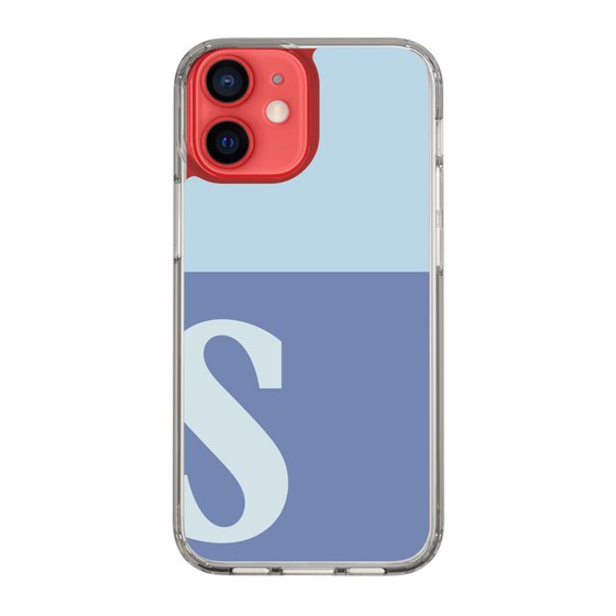 Slim Protection Case［ Original - initial two tone - S blue ］