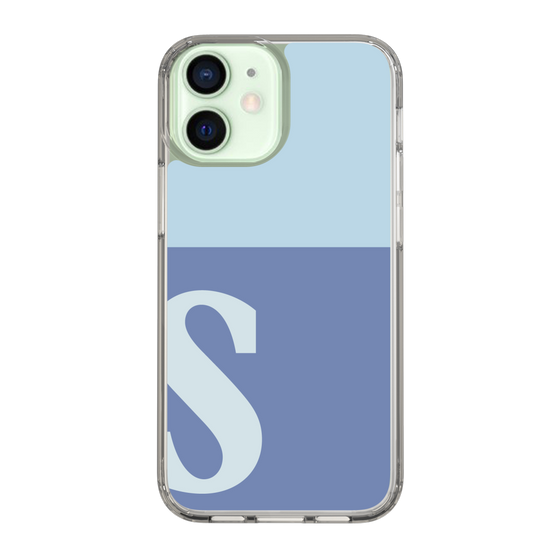 Slim Protection Case［ Original - initial two tone - S blue ］