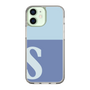 Slim Protection Case［ Original - initial two tone - S blue ］