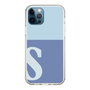 Slim Protection Case［ Original - initial two tone - S blue ］