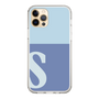 Slim Protection Case［ Original - initial two tone - S blue ］
