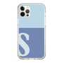 Slim Protection Case［ Original - initial two tone - S blue ］