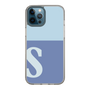 Slim Protection Case［ Original - initial two tone - S blue ］