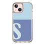 Slim Protection Case［ Original - initial two tone - S blue ］