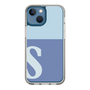 Slim Protection Case［ Original - initial two tone - S blue ］