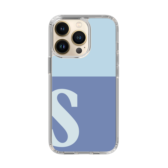 Slim Protection Case［ Original - initial two tone - S blue ］