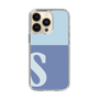 Slim Protection Case［ Original - initial two tone - S blue ］