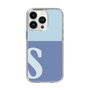 Slim Protection Case［ Original - initial two tone - S blue ］