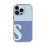 Slim Protection Case［ Original - initial two tone - S blue ］