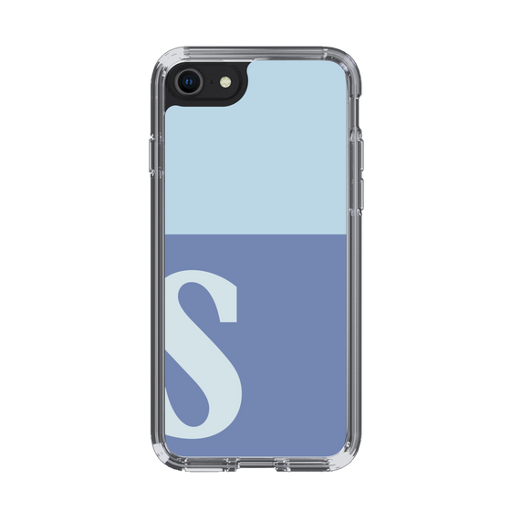 Slim Protection Case［ Original - initial two tone - S blue ］