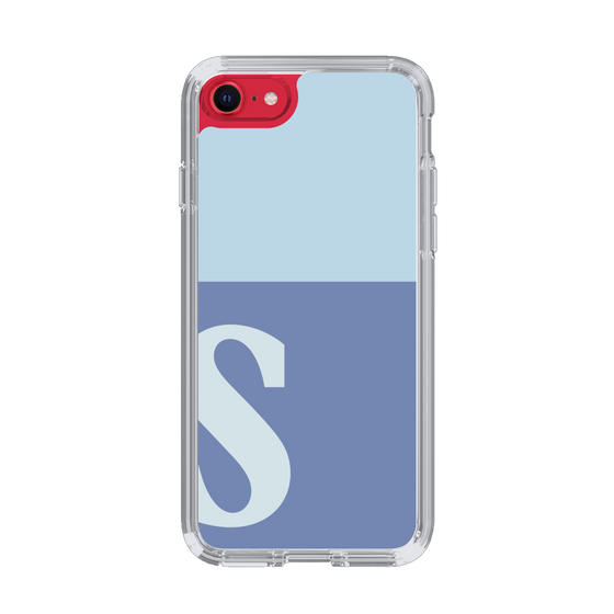 Slim Protection Case［ Original - initial two tone - S blue ］