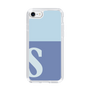 Slim Protection Case［ Original - initial two tone - S blue ］